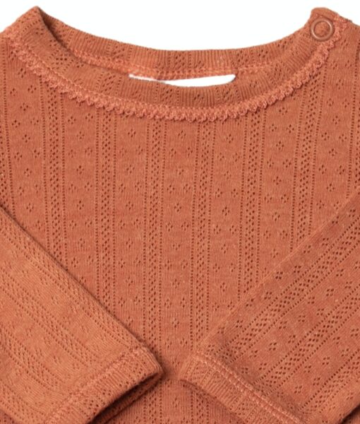 Body - dlouhý rukáv - oranžové