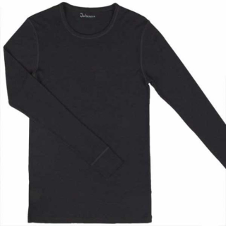 Pánské triko, černé, 100% merino