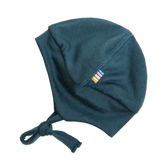 Čepička merino dvouvrstvá modrá