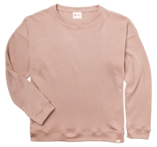 Unisex mikina - starorůžová