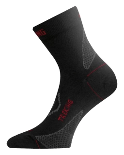 Slabší trekingová ponožka