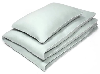 Povlečení ze 100% merino vlny - pale aqua