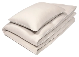 Povlečení ze 100% merino vlny - soft sand