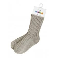 Vlněné ponožky jemné - merino béžové