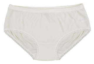 Dámské kalhotky Joha s krajkou - barva natur