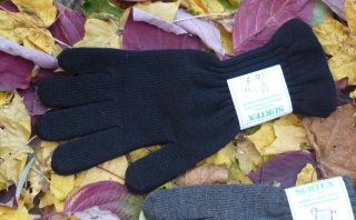 Vlněné rukavice Surtex tmavé