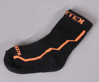 Dětské sportovní ponožky Surtex - oranžový proužek