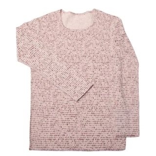 Dámské tričko s potiskem - starorůžová