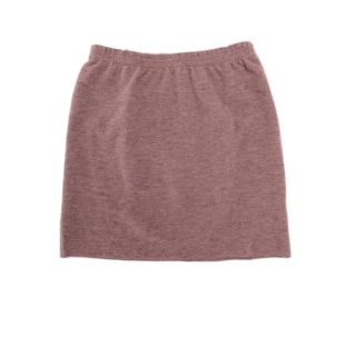 Dámská vlněná sukně - starorůžová